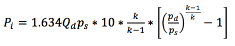 Calculation of oil free scroll compressor